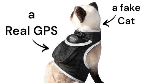 Collar Attach Mini Pet Locator Waterproof GSM GPRS GPS Tracking Device Size:L