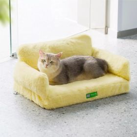 Mewoofun 6pcs Pet Couch Bed Fluffy Sofa Soft Washable Cat Mats Dog Furniture (STYLE: QCP125)