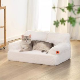 Mewoofun 3Colors Cat Beds for Indoor Cats & Small Dogs Removable Washable Cover (STYLE: QCP151)