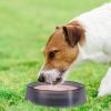 No Spill Dog Cat Water Bowl Spill Proof Slow Water Feeder 47.35oz Pet Water Dispenser Travel Dog Bowl for Dogs Cats Pets