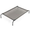 43"D x 26"W x 8"H Dog Bed Gray