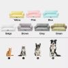 Mewoofun 6pcs Pet Couch Bed Fluffy Sofa Soft Washable Cat Mats Dog Furniture